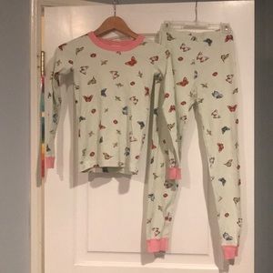 Hanna Andersson Pajamas, butterfly pattern